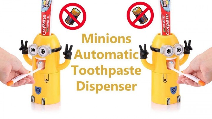 Minions Toothpaste Dispenser